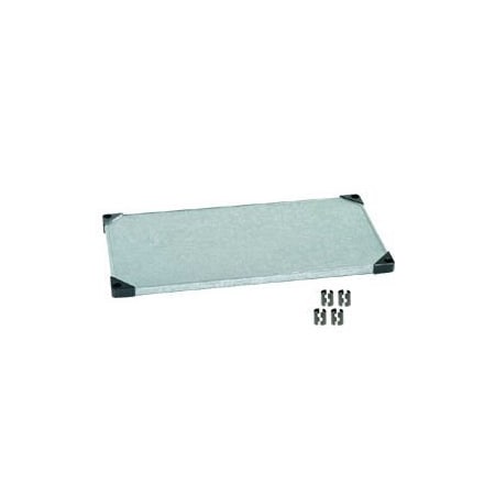 Global Equipment Nexel    S1836SS Stainless Steel Solid Shelf 36"W x 18"D 585119